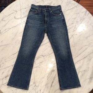 Citizens of humanity Demy petite cropped flare 24